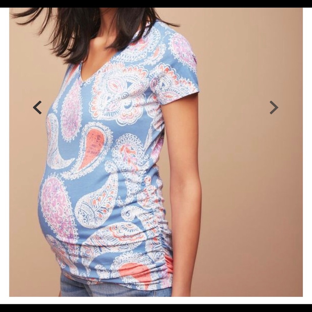 Paisley Maternity T-shirt